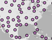 Cluster SnapToTable - Hotels<br /> Near Most Populated City