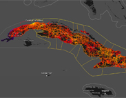 Cuba Travel Time - Reds, Orange, Yellow