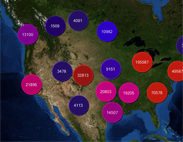EPA Superfund Cluster Layer - Large Clusters Demo