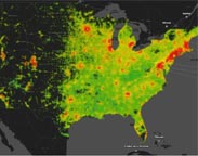 Average Household Income Heat Map Image