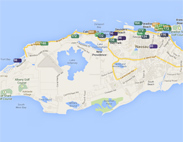 Point Data w/Numeric Labels - Hotels