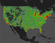 Total Household Income Heat Map Demo